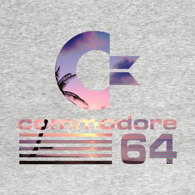 Commodore 64 Vaporwave logo by gregG97